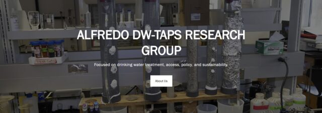 Alfredo DW-TAPS Research Group: focused on drinking water treatment, access, policy and sustainability